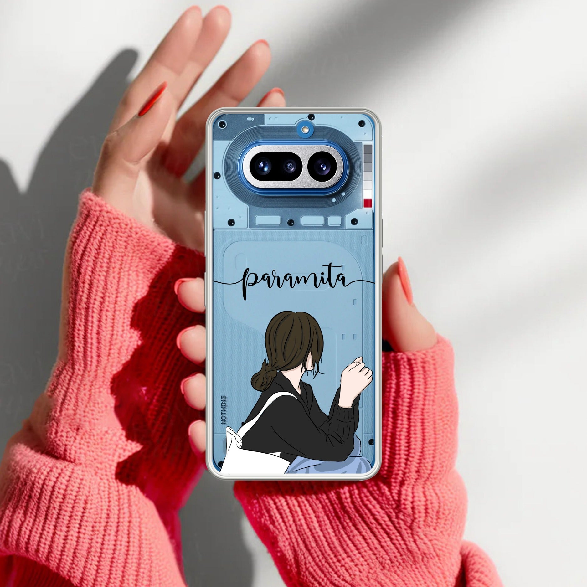Relax Mood Customize Transparent Silicon Case For Nothing