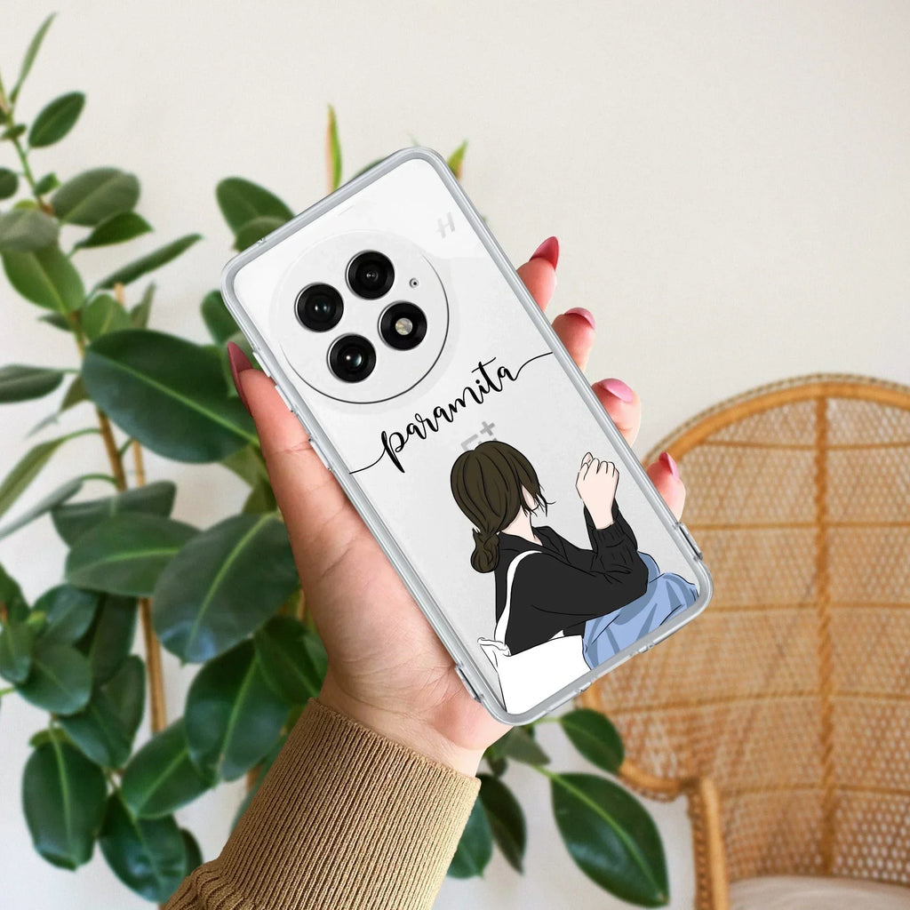 Relax Mood Customize Transparent Silicon Case For OnePlus Nord 2 5G