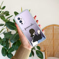 Relax Mood Customize Transparent Silicon Case For OnePlus 9