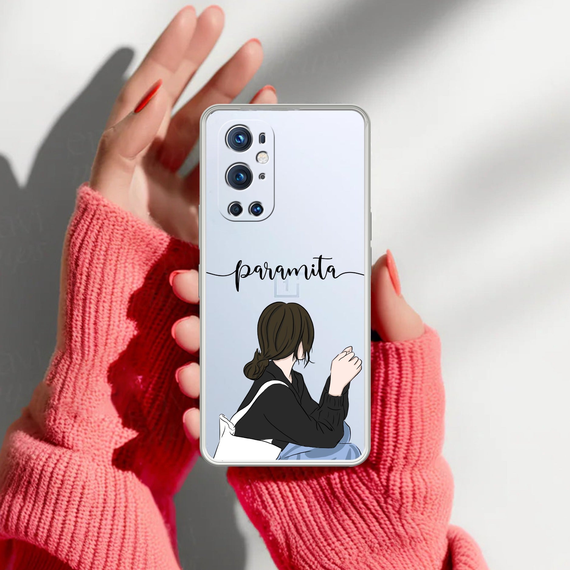 Relax Mood Customize Transparent Silicon Case For OnePlus