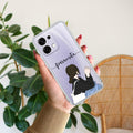 Relax Mood Customize Transparent Silicon Case For Oppo F33 5G
