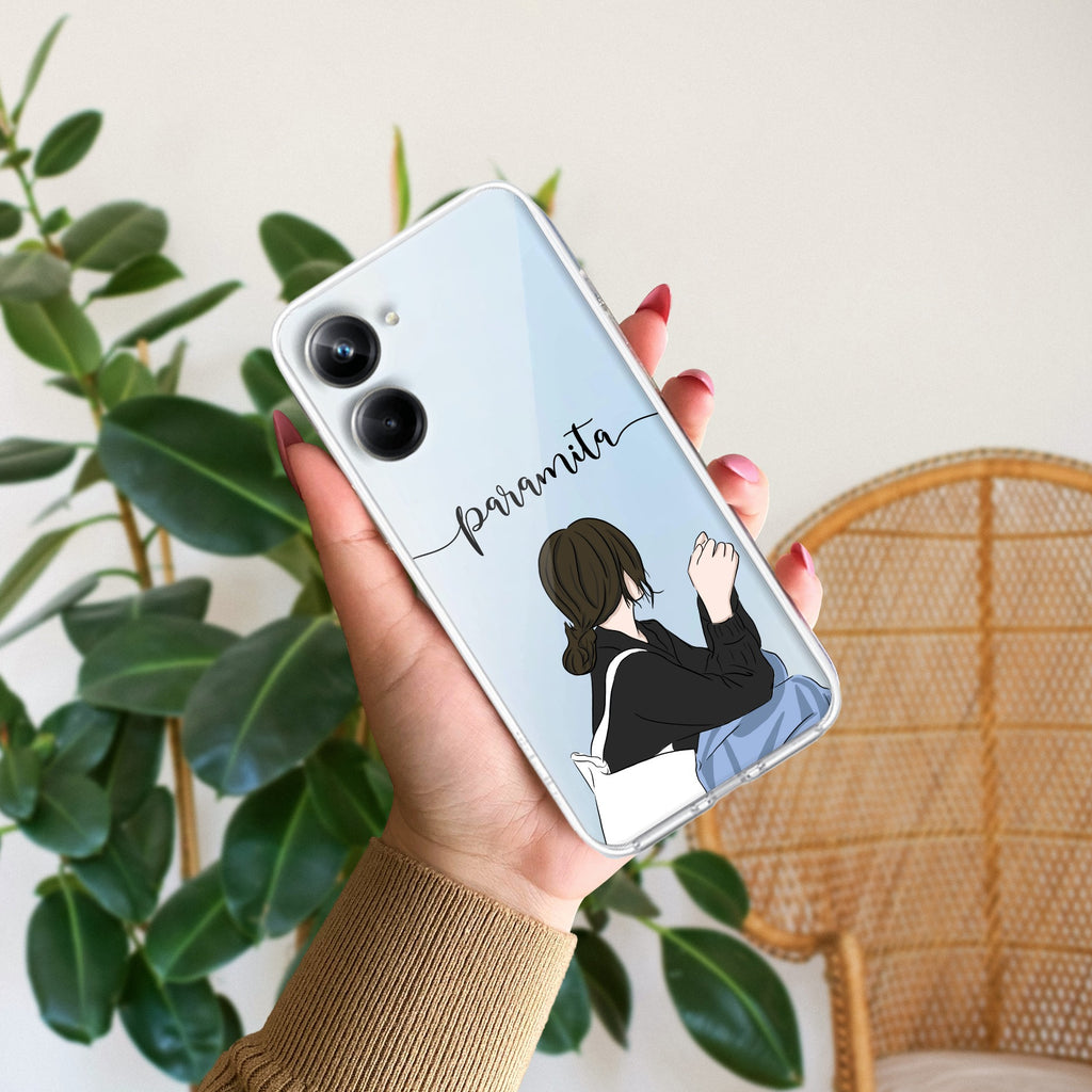 Relax Mood Customize Anti Yelllow Case For Realme 10 Pro 5G