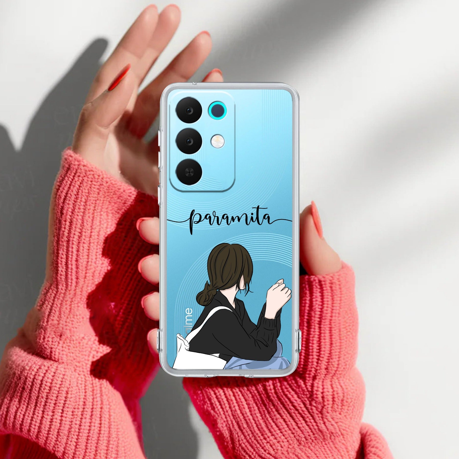 Relax Mood Customize Anti Yelllow Case For Realme 15X 5G