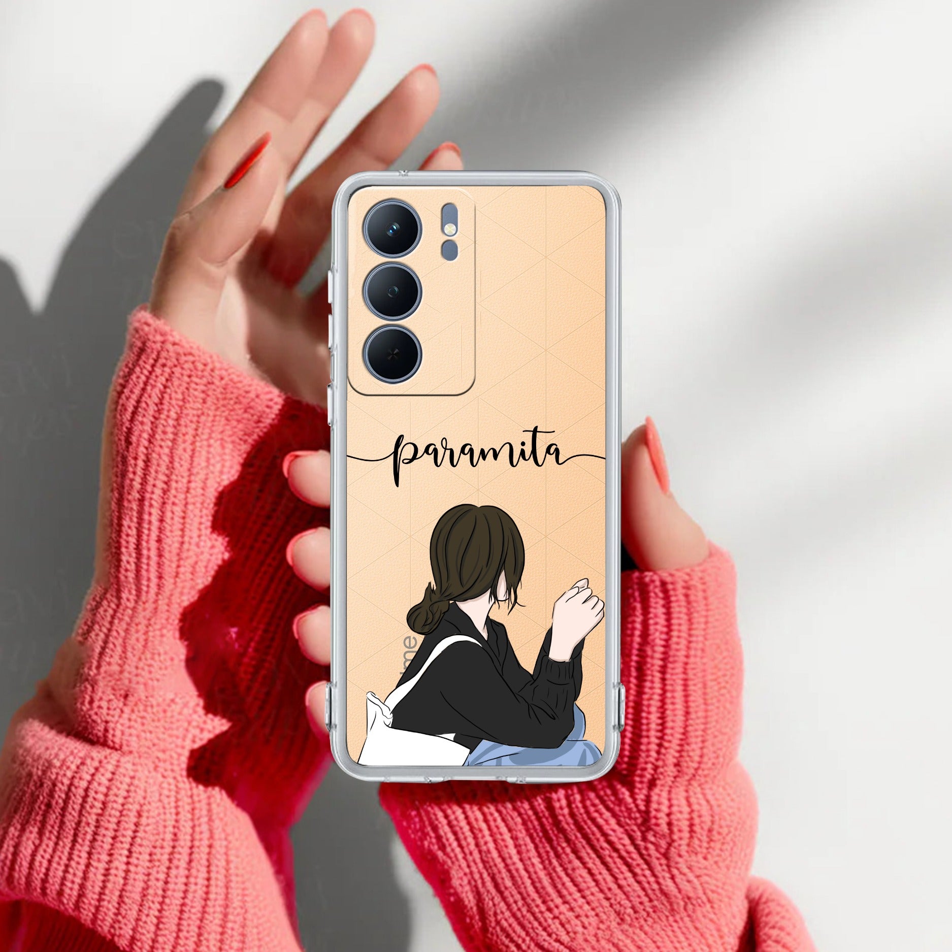 Relax Mood Customize Transparent Silicon Case For Realme Narzo 80 Lite 5G