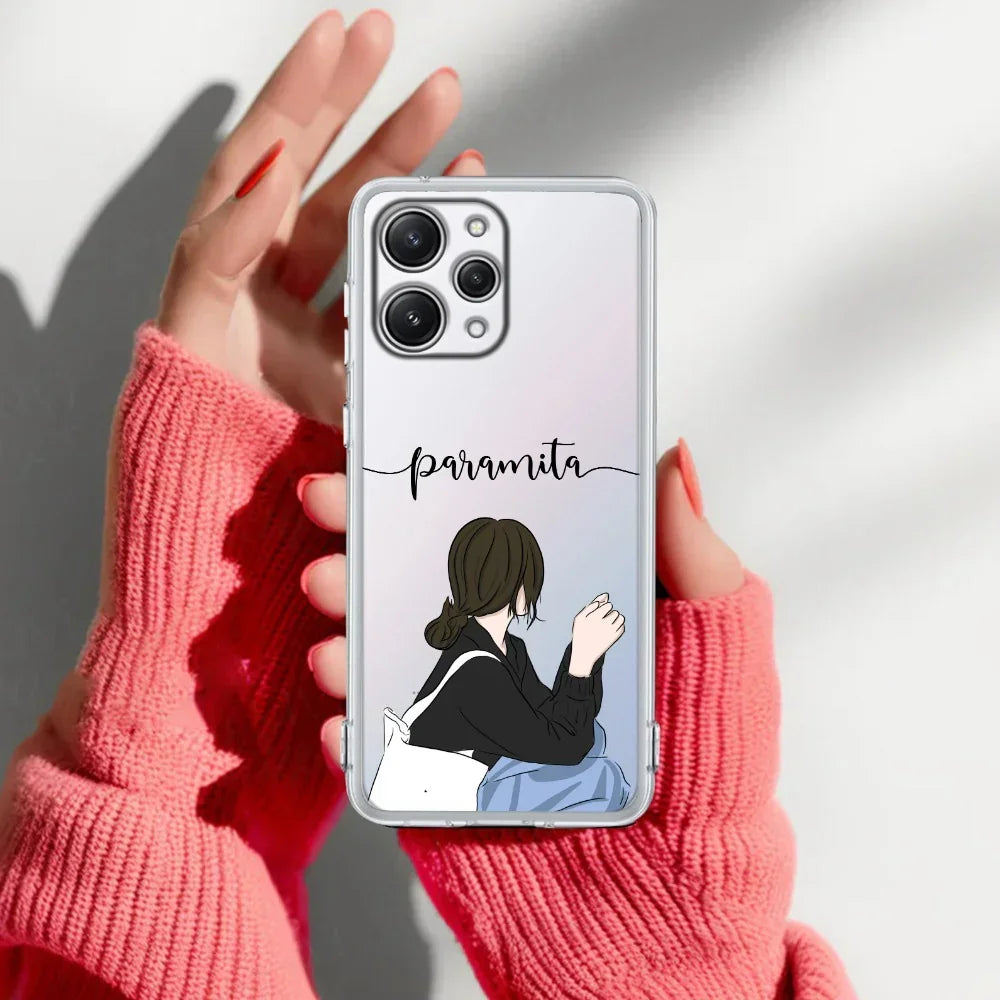 Relax Mood Customize Transparent Silicon Case For Redmi 13C 4G