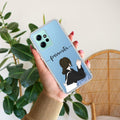 Relax Mood Customize Transparent Silicon Case For Redmi Note 12 4G