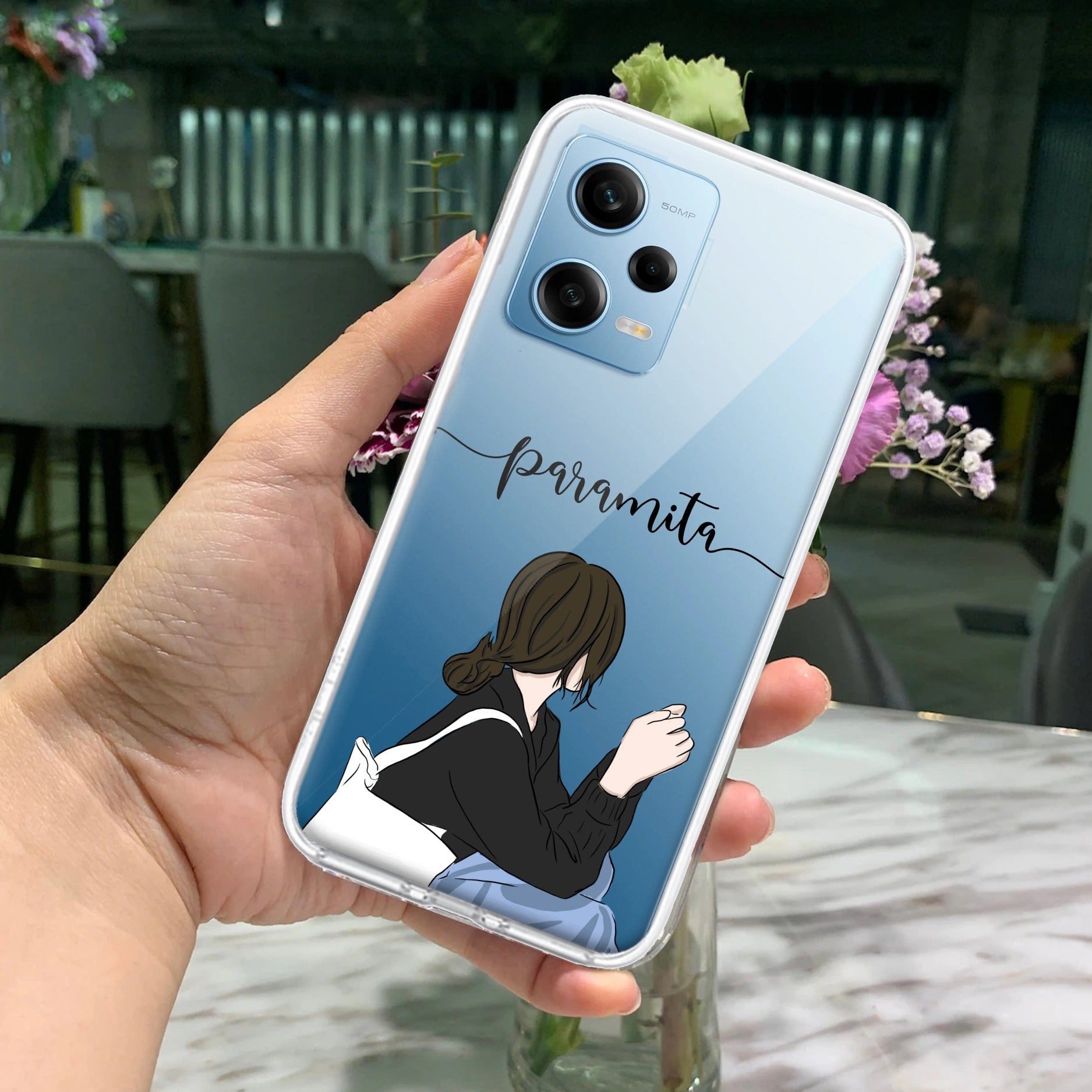 Relax Mood Customize Transparent Silicon Case For Redmi/Xiaomi