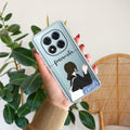 Relax Mood Customize Transparent Silicon Case For Redmi Note 14 Pro 5G