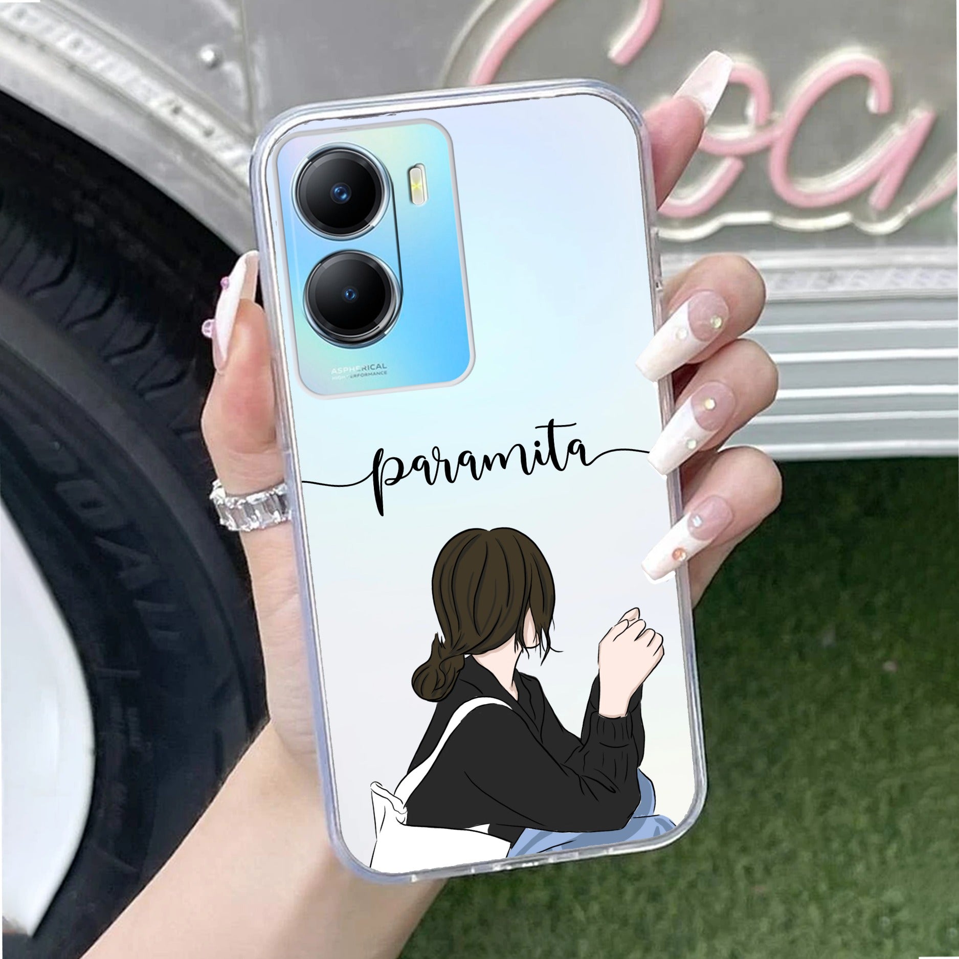Relax Mood Customize Transparent Silicon Case For Vivo T2x 5G