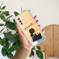 Relax Mood Customize Transparent Silicon Case For Vivo V23 5G