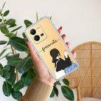 Relax Mood Customize Transparent Silicon Case For Vivo V27 5G / Vivo V27 Pro 5G