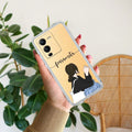 Relax Mood Customize Transparent Silicon Case For Vivo V25 Pro 5G