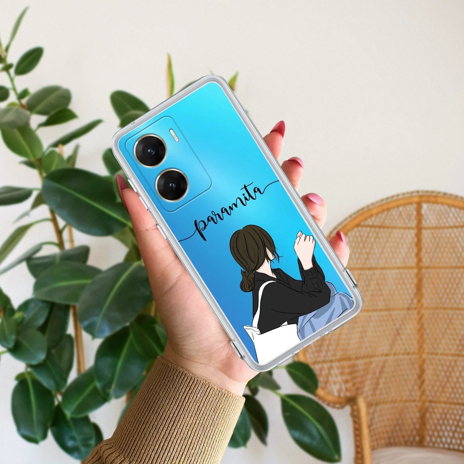 Relax Mood Customize Transparent Silicon Case For Vivo - ShopOnCliQ