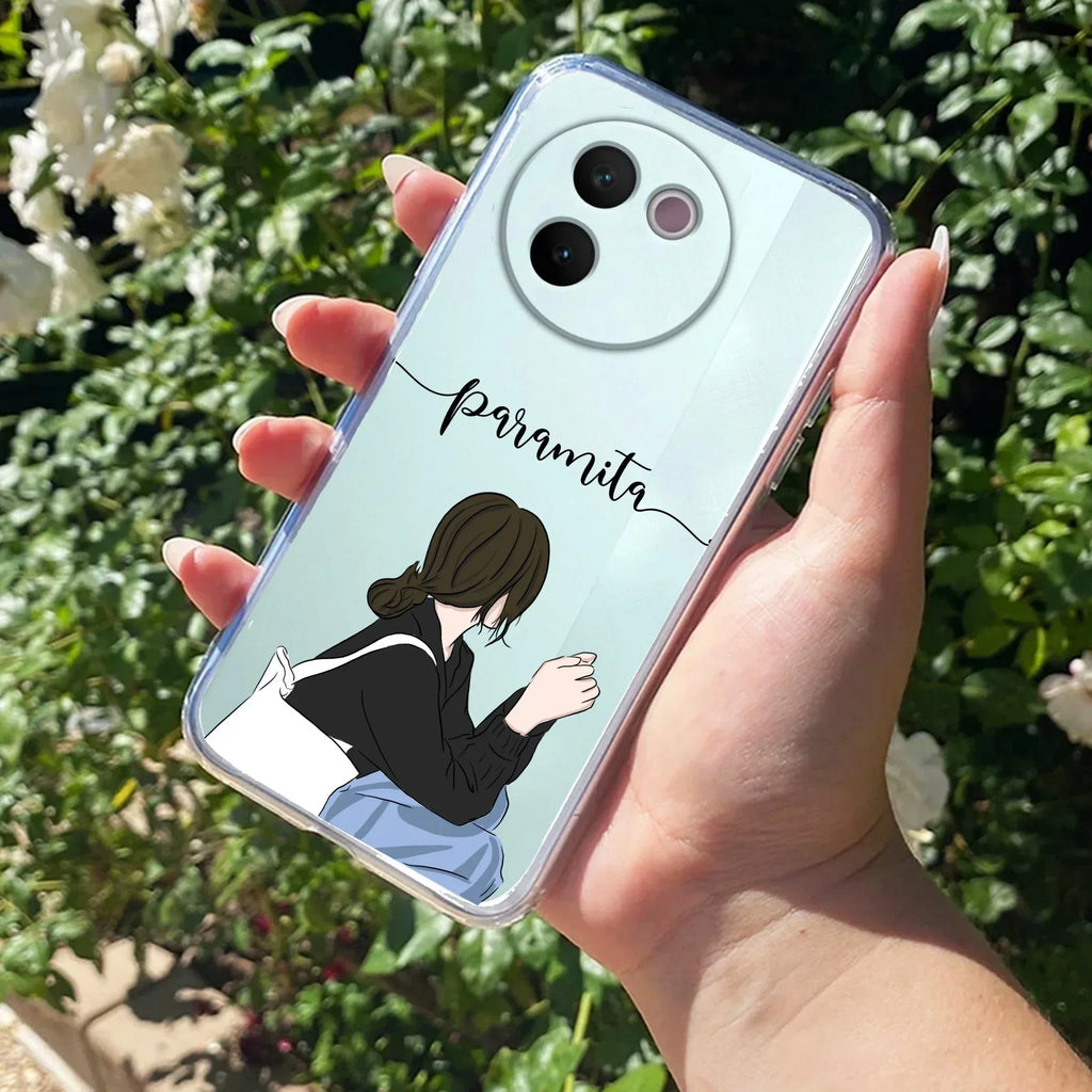 Relax Mood Customize Transparent Silicon Case For Vivo Y21 / Vivo Y21A / Vivo Y21E /Vivo Y21S/ Vivo Y21T