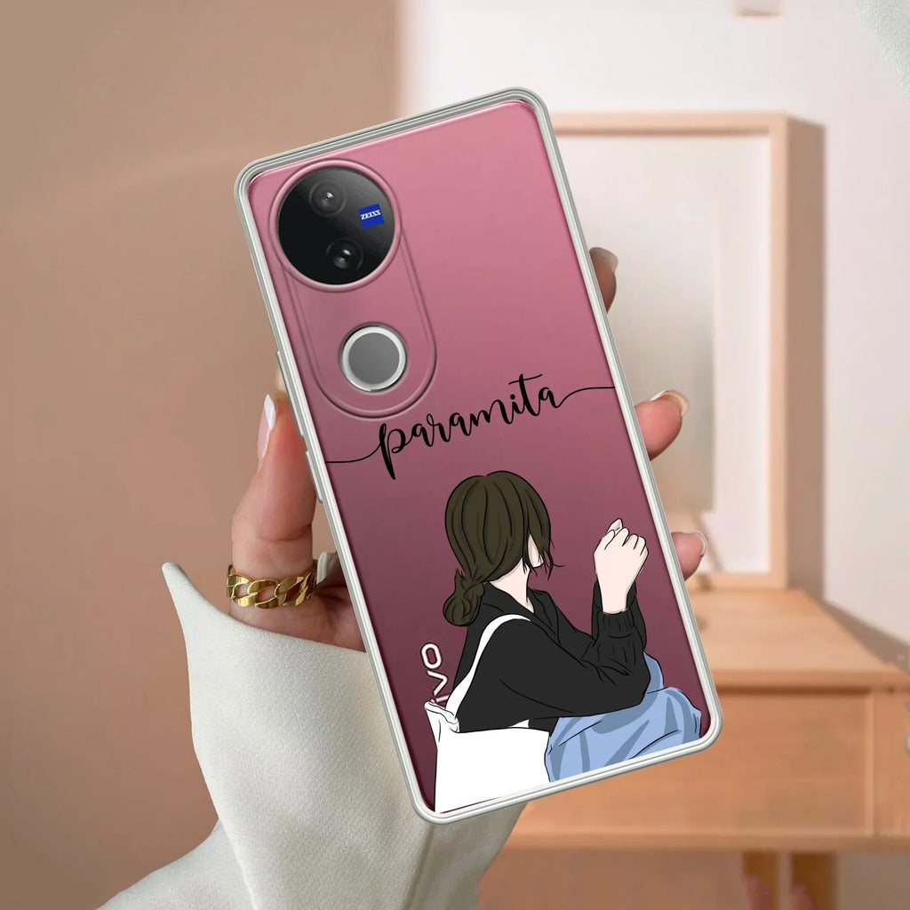 Relax Mood Customize Transparent Silicon Case For Vivo Y28s/ Y28e