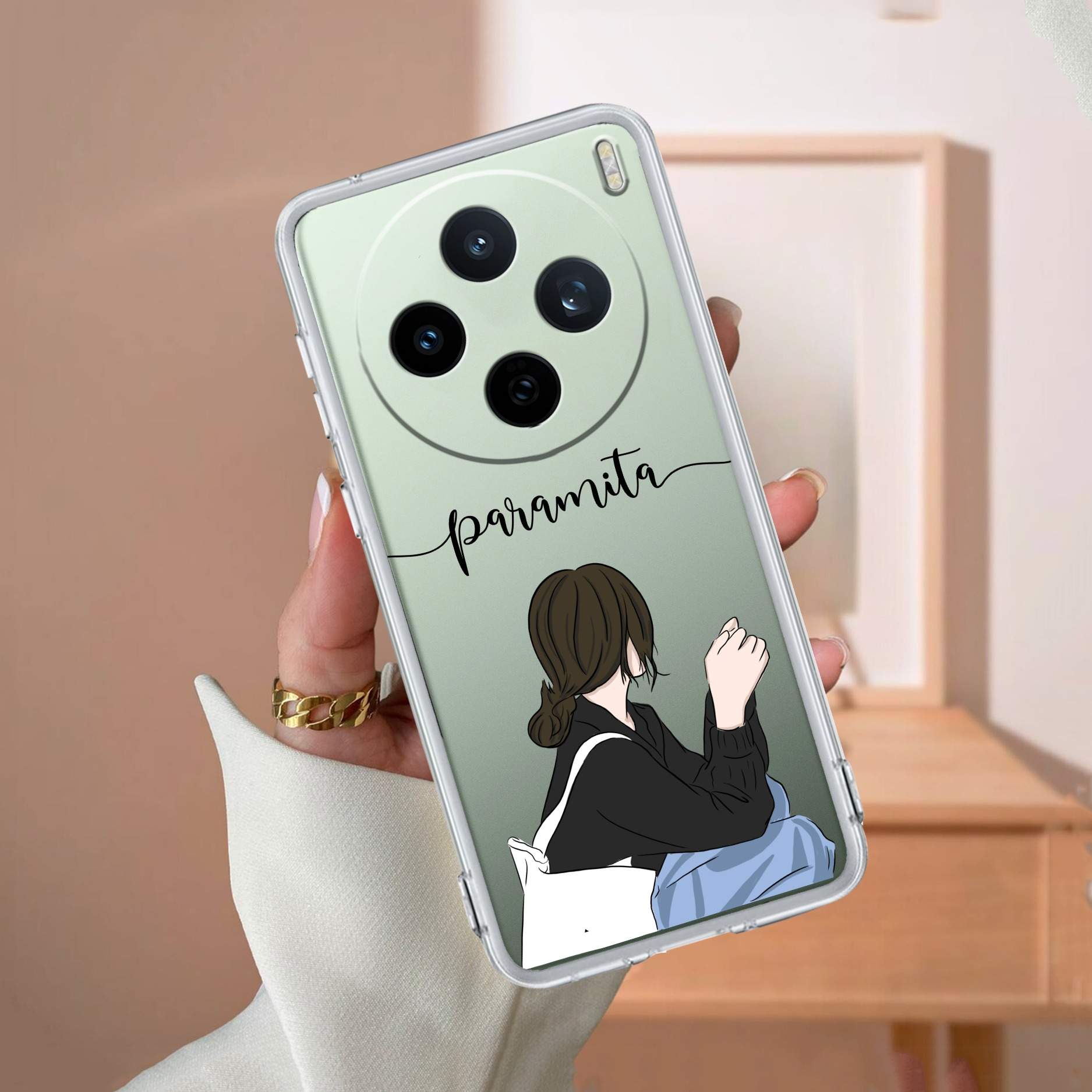Relax Mood Customize Transparent Silicon Case For Vivo X200T 5G