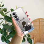 Relax Mood Customize Transparent Silicon Case For Vivo T3 Lite 5G
