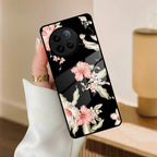 Retro Floral Glass Phone Case And Cover For Vivo - ShopOnCliQ