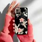 Retro Floral Glass Phone Case And Cover For Vivo - ShopOnCliQ