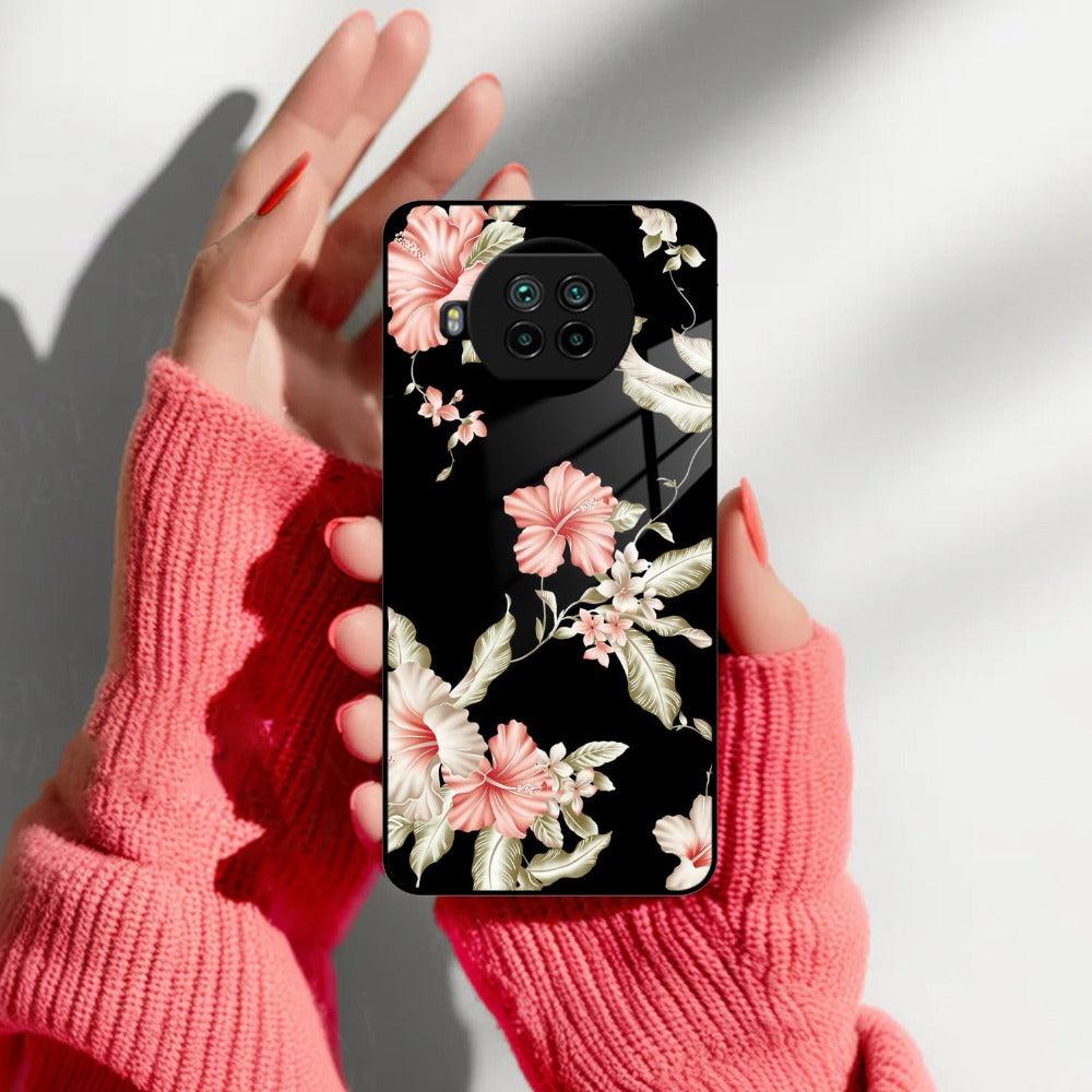 Retro Floral Glass Phone Case And Cover For Redmi/Xiaomi