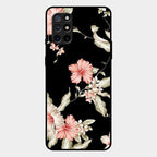 Retro Floral Glass Phone Case For Oneplus 8T