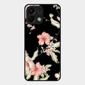 Retro Floral Glass Phone Case For Oppo K13 5G