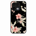 Retro Floral Glass Phone Case For Realme 16 Pro 5G
