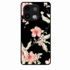Retro Floral Glass Phone Case For Realme 16 Pro Plus 5G