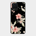 Retro Floral Glass Phone Case For Realme 8 Pro