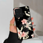 Retro Floral Glass Phone Case And Cover For Vivo - ShopOnCliQ