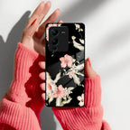 Retro Floral Glass Phone Case And Cover For Vivo - ShopOnCliQ