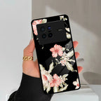 Retro Floral Glass Phone Case And Cover For Vivo - ShopOnCliQ