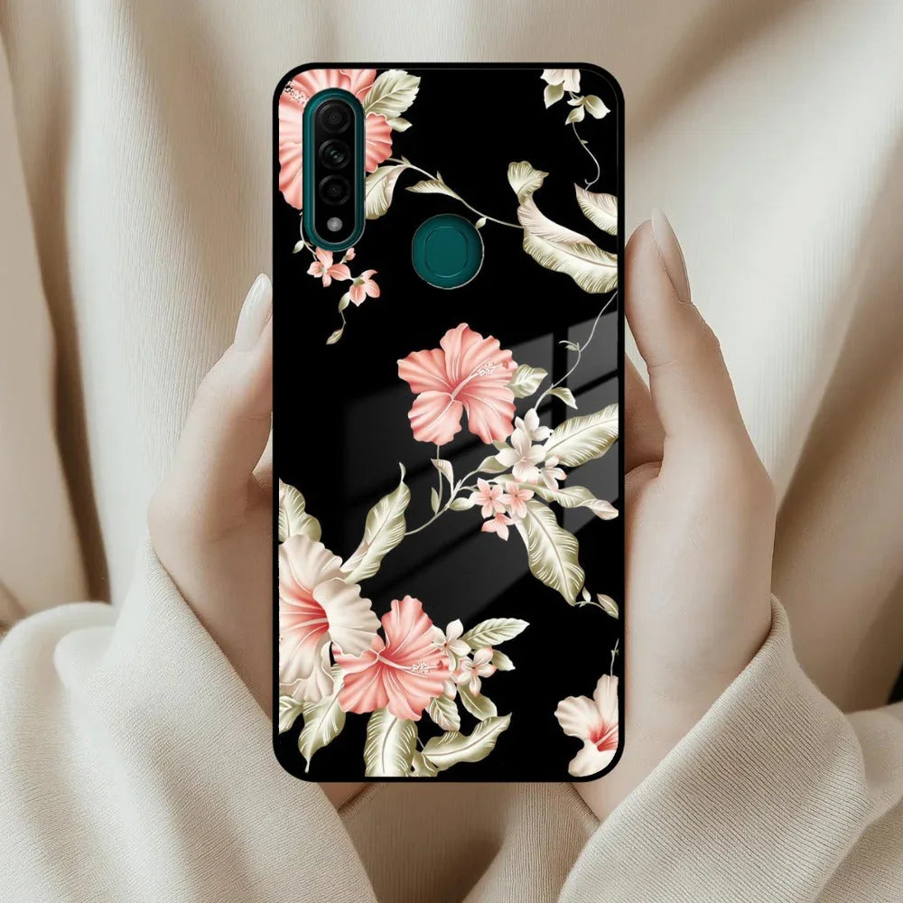 Retro Floral Glass Phone Case And Cover For Oppo - ShopOnCliQ