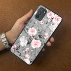Retro Floral Glossy Glass Case Cover V2 For Poco - ShopOnCliQ