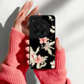 Retro Floral Glossy Metal Case Cover For OnePlus - ShopOnCliQ