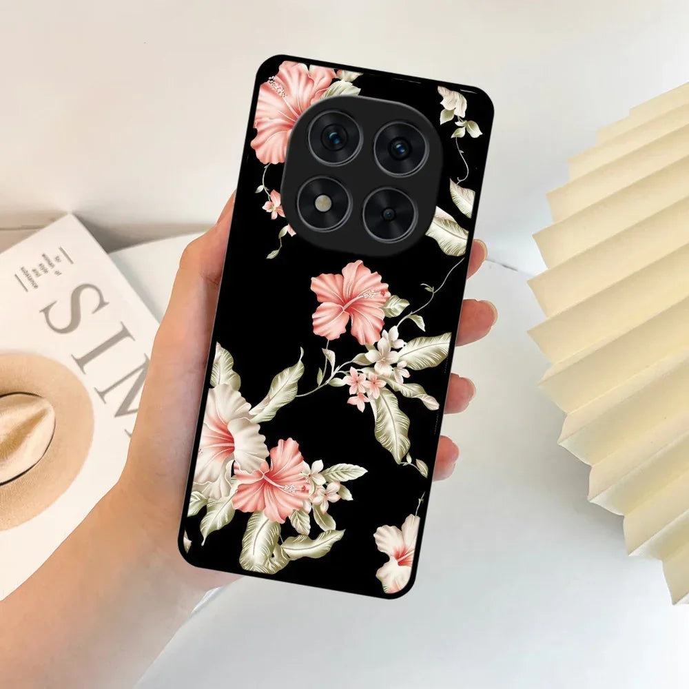 Retro Floral Glossy Metal Case Cover For Redmi - ShopOnCliQ