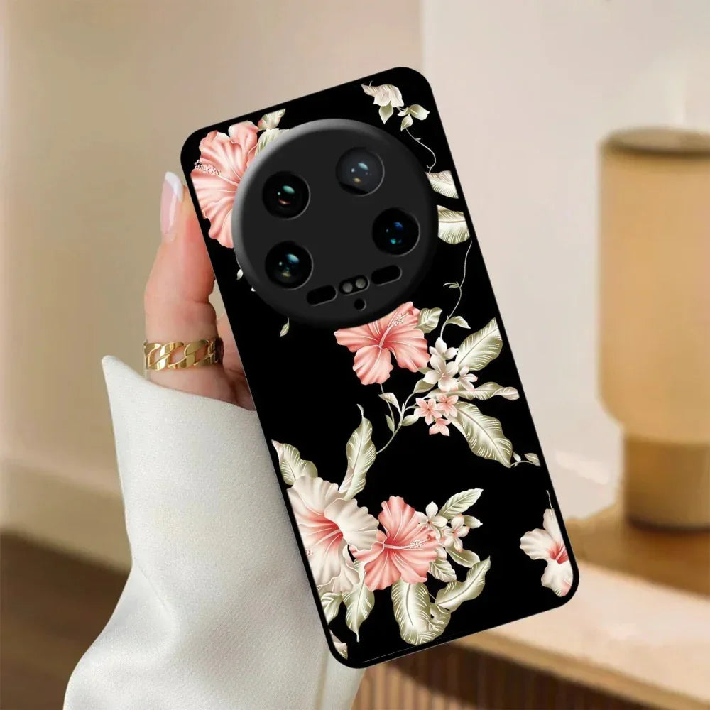 Retro Floral Glossy Metal Case Cover For Redmi - ShopOnCliQ