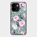 Retro Floral Glossy Metal Case Cover V2 For Oneplus 13S 5G