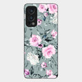 Retro Floral Glossy Metal Case Cover V2 For Oneplus Nord 2 5G
