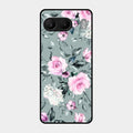 Retro Floral Glossy Metal Case Cover V2 For Oneplus Nord 4 5G