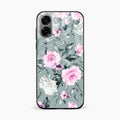 Retro Floral Glossy Metal Case Cover V2 For Oppo A6X 5G
