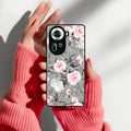Retro Floral Glossy Metal Case Cover V2 For Oppo - ShopOnCliQ