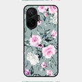 Retro Floral Glossy Metal Case Cover V2 For Poco F7 5G