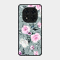 Retro Floral Glossy Metal Case Cover V2 For Poco X7 5G