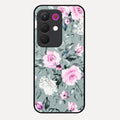 Retro Floral Glossy Metal Case Cover V2 For Realme 15X 5G
