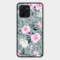 Retro Floral Glossy Metal Case Cover V2 For Realme 9I 5G