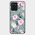 Retro Floral Glossy Metal Case Cover V2 For Realme C35