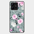 Retro Floral Glossy Metal Case Cover V2 For Realme C53