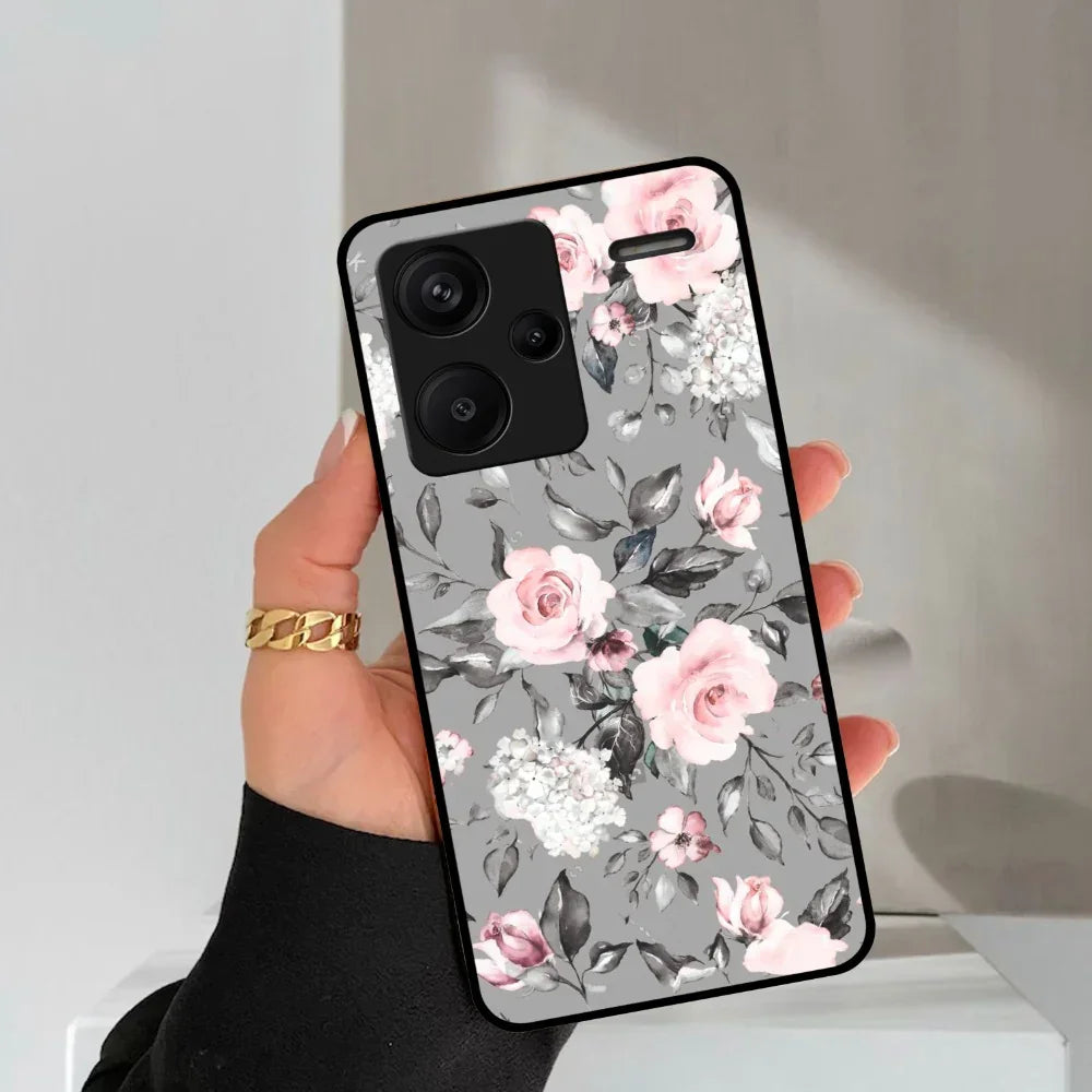 Retro Floral Glossy Metal Case Cover V2 For Redmi - ShopOnCliQ
