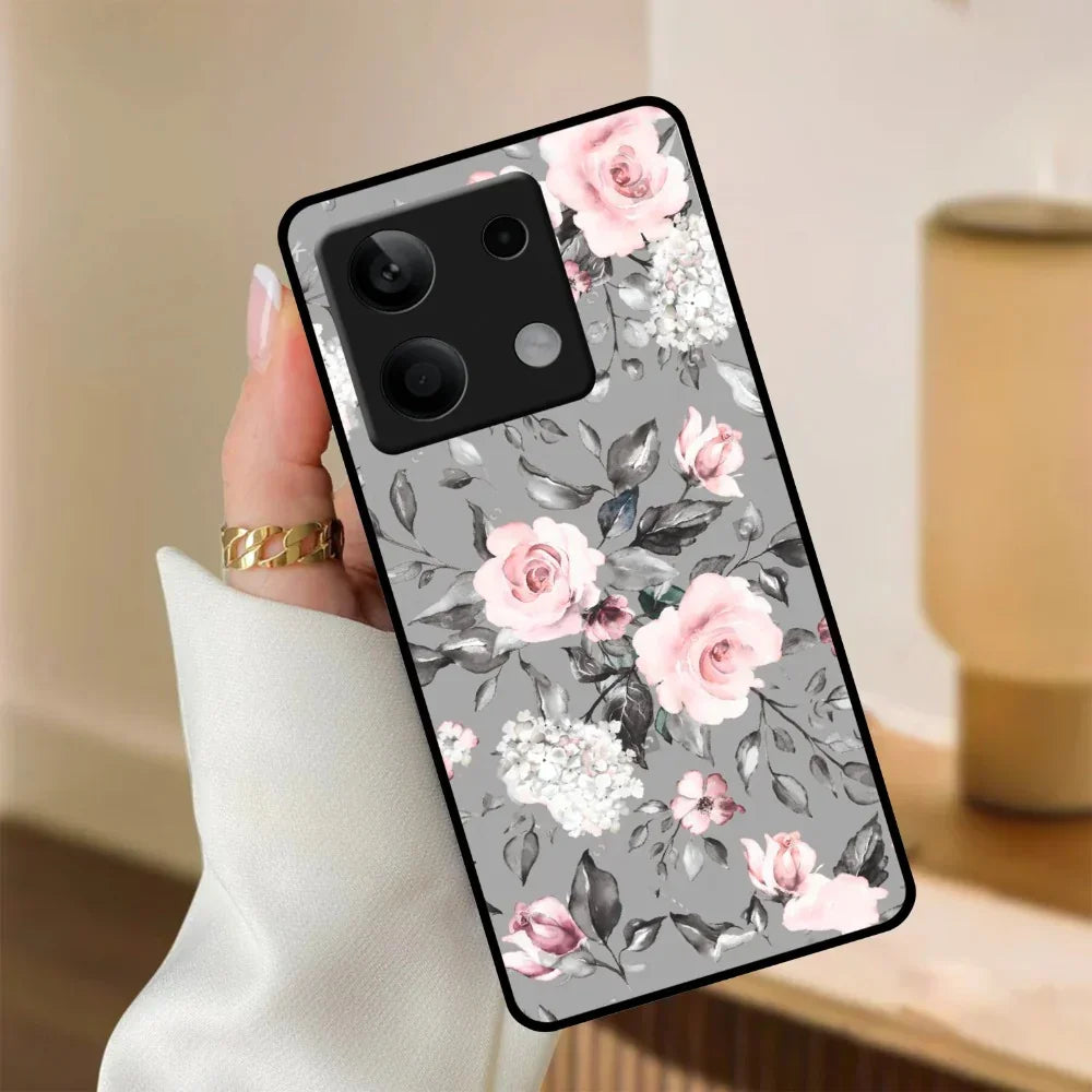 Retro Floral Glossy Metal Case Cover V2 For Redmi - ShopOnCliQ